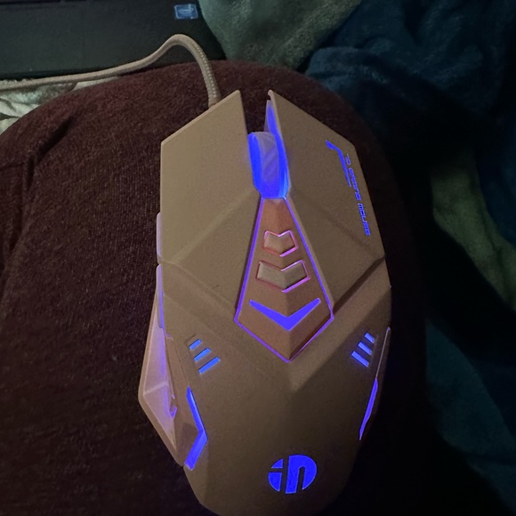 Pink Wired mouse. - Picture 9 of 14